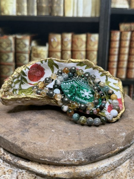 Penelope | Handcrafted Oyster Shell Jewelry Dish