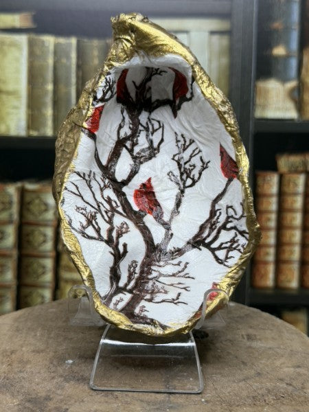 Scarlette | Handcrafted Oyster Shell Jewelry Dish