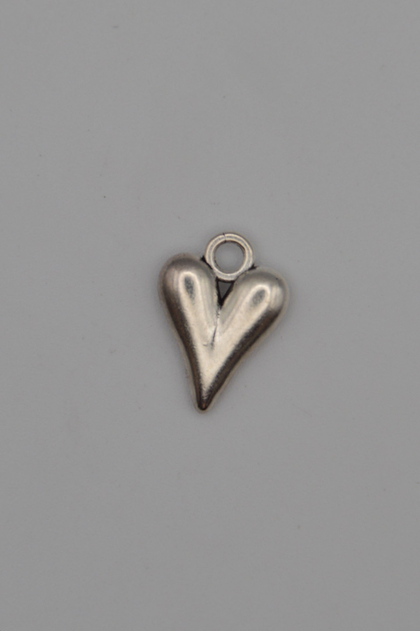 Silver Heart Charms