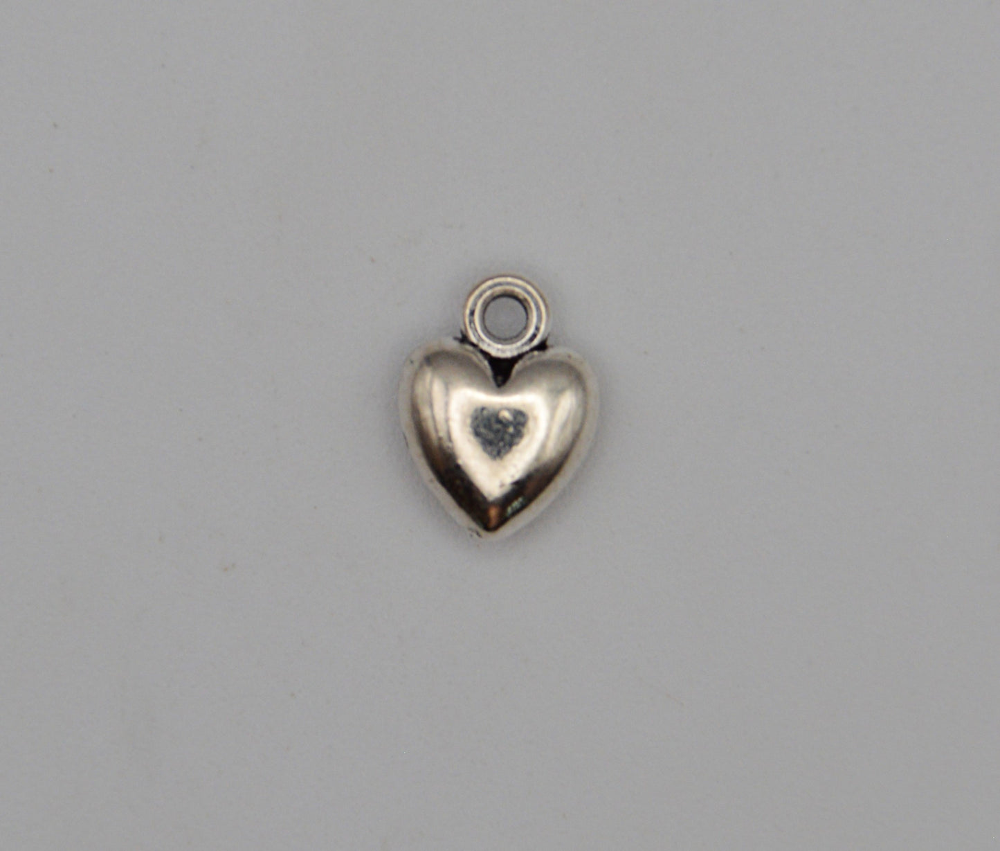 Silver Heart Charms
