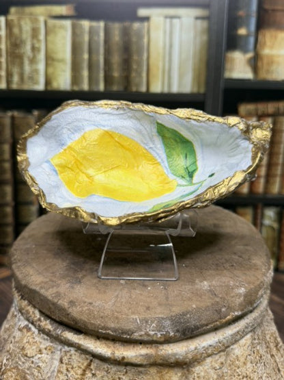 Delia | Handcrafted Oyster Shell Jewelry Dish