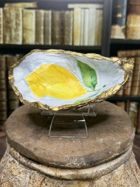 Delia | Handcrafted Oyster Shell Jewelry Dish