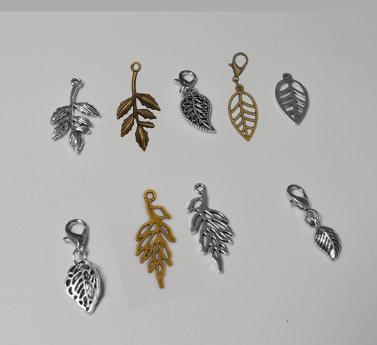 Leaf Charms