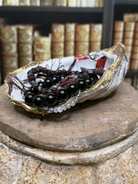 Scarlette | Handcrafted Oyster Shell Jewelry Dish