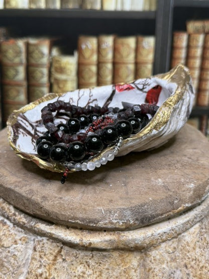 Scarlette | Handcrafted Oyster Shell Jewelry Dish
