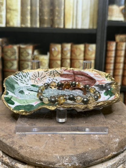 Sienna | Handcrafted Oyster Shell Jewelry Dish